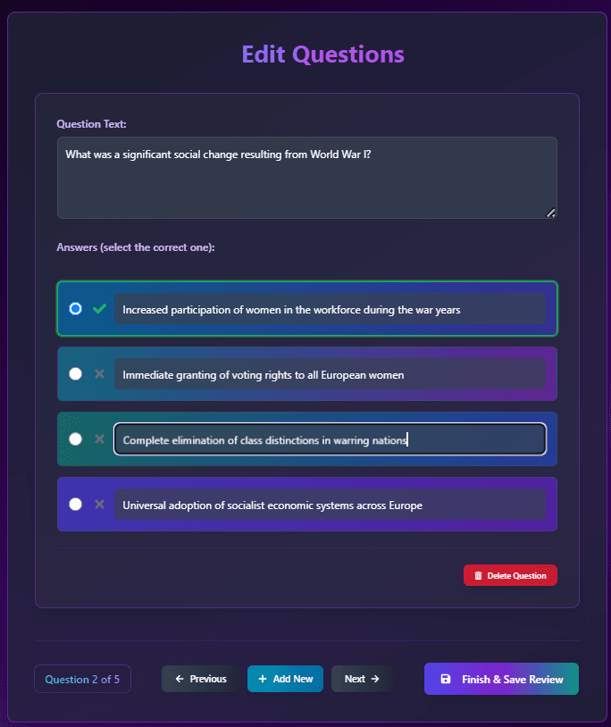 Full Control & Customization